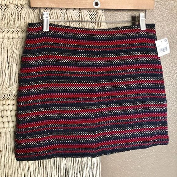 Trina Turk Rico Tweed Mutli-Color Mini Skirt - Picture 2 of 9